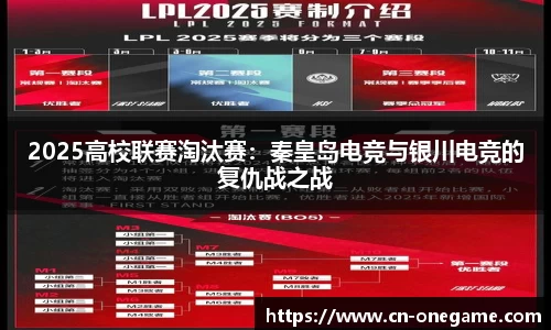 2025高校联赛淘汰赛：秦皇岛电竞与银川电竞的复仇战之战